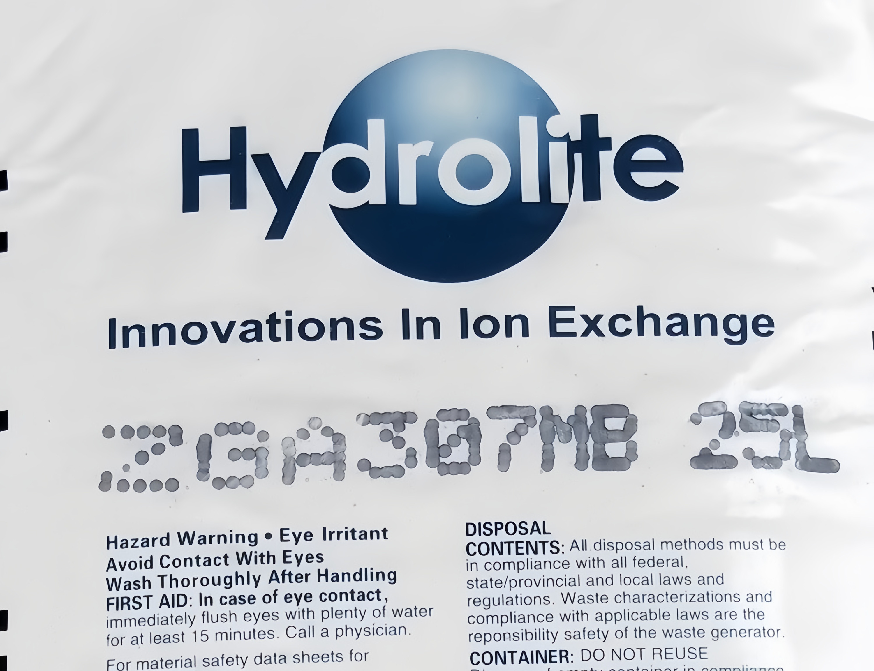 争光树脂ZGC107MB阴/ZGA307MB/阳离子混床树脂锅炉软化水树脂